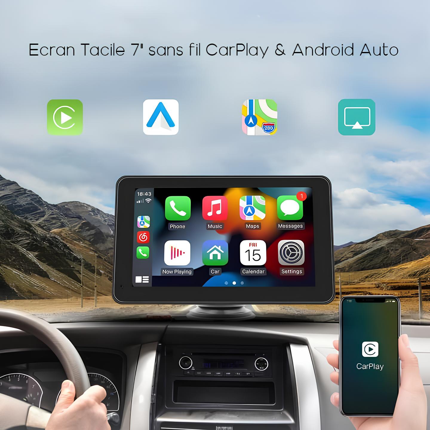 CarPlay Sans-Fil Instantané