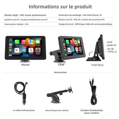 CarPlay Sans-Fil Instantané